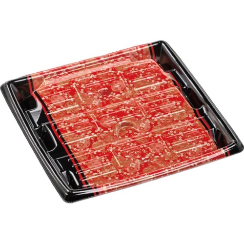 惣菜容器 MTD24-24 本体 はな和紙赤 エフピコ