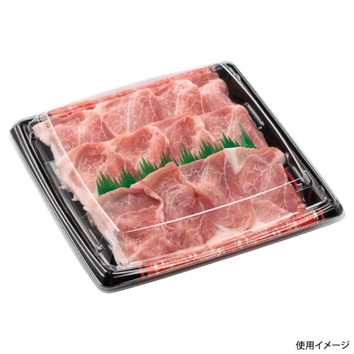 惣菜容器 MTD24-24 本体 はな和紙赤 エフピコ