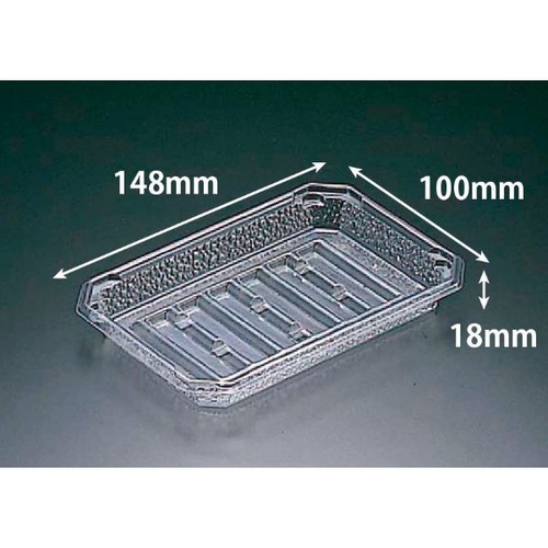 透明トレー グラス 15-10B リスパック