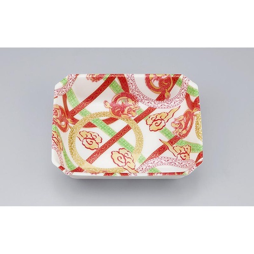 発泡トレー V-惣菜35深 龍陣 シーピー化成