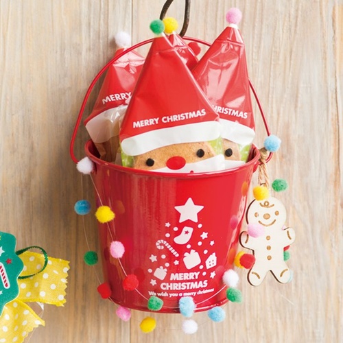 テープ無 OPP袋 ミニサンタスイーツパック クリア-2(100枚) ヘッズ