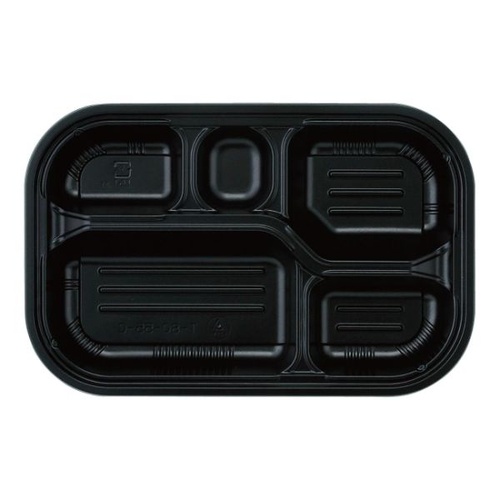 弁当容器 T-80-55-C 本体 黒 アヅミ産業