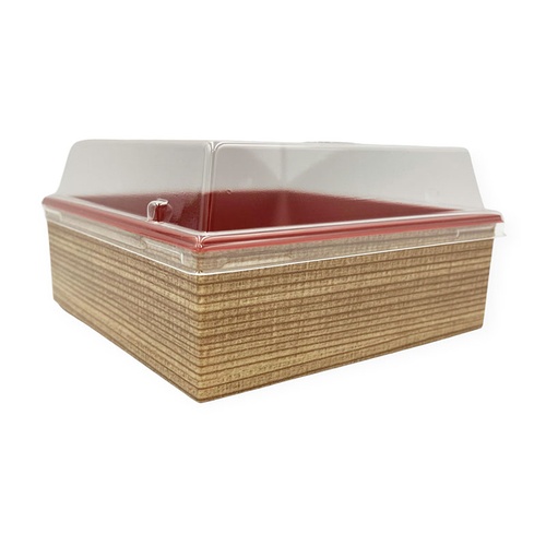 折箱 CWH-角4 赤-たもん杉 (ボ) 中央化学