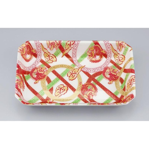 発泡トレー V-惣菜50深 龍陣 シーピー化成