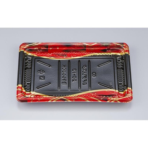 惣菜容器 BFデリスタ20-13 絹小町赤 本体 シーピー化成