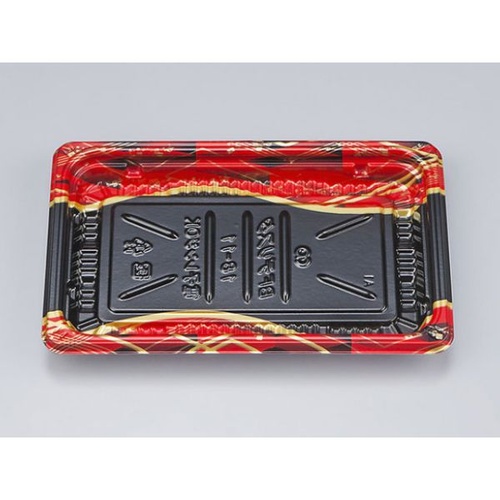 惣菜容器 BFデリスタ18-11 絹小町赤 本体 シーピー化成