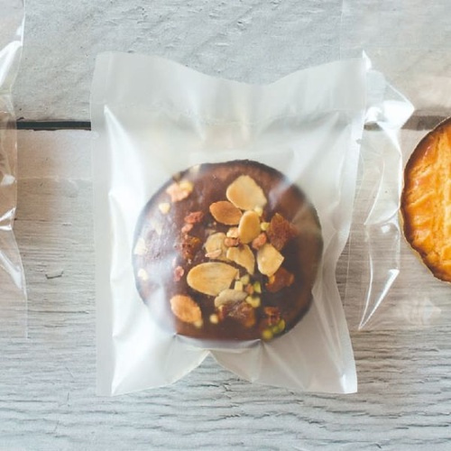 合掌袋 無地スイーツパック サイドシールマット-1(100枚) ヘッズ