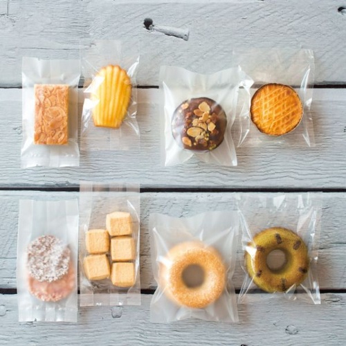 合掌袋 無地スイーツパック サイドシールマット-1(100枚) ヘッズ