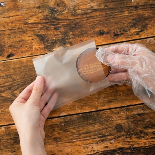 合掌袋 無地スイーツパック サイドシールマット-1(100枚) ヘッズ