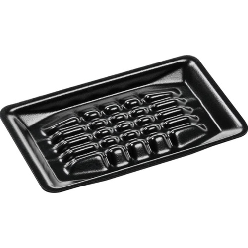 【廃番商品】発泡トレー AP-1 黒 エフピコ