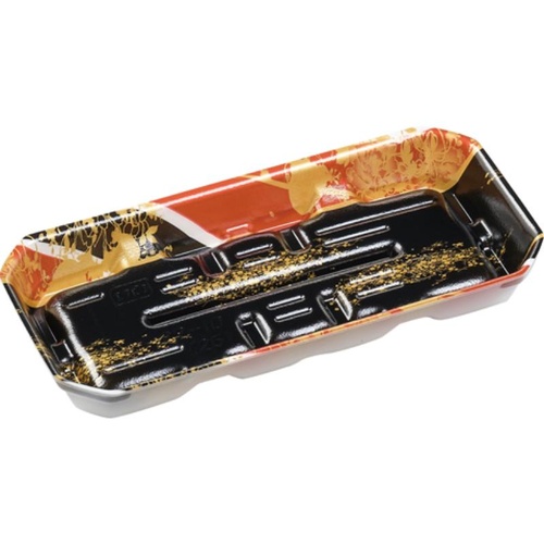 鮮魚トレー FU-22-10(25) 流華赤 エフピコ