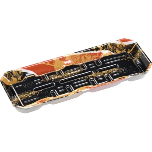 鮮魚トレー FU-27-10(25) 流華赤 エフピコ