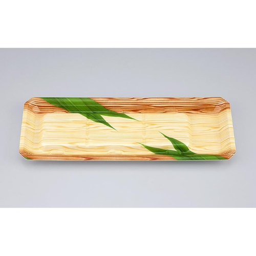 発泡トレー 新匠-ウナギ33-12 笹木目 シーピー化成