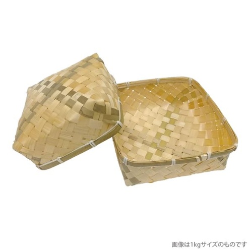 仕出し弁当容器 竹松茸篭 500g 本体蓋セット 松井化学工業