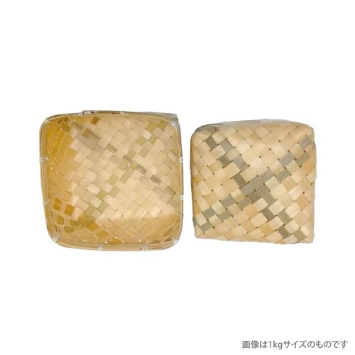 仕出し弁当容器 竹松茸篭 500g 本体蓋セット 松井化学工業