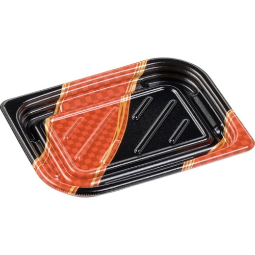 惣菜容器 MFPわかば20-15 波市松赤 エフピコ