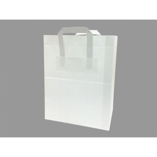 紙手提袋 フォールドバッグ 2618 白無地 パックタケヤマ