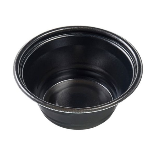 麺容器 MFPホット麺17(70)絞 黒W エフピコ