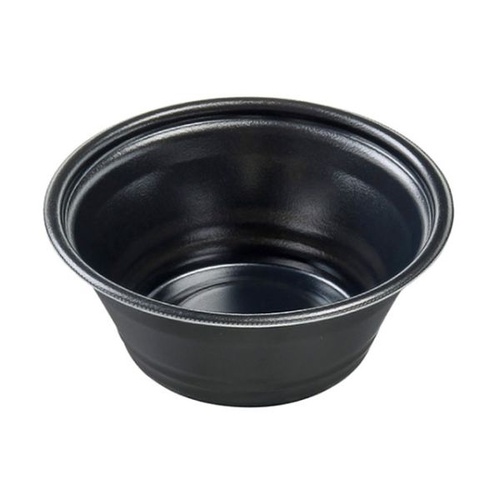 麺容器 MFPホット麺18小(73)絞 黒W エフピコ