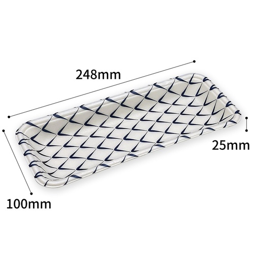 発泡トレー J-25-10T 笹目(耐熱) リスパック