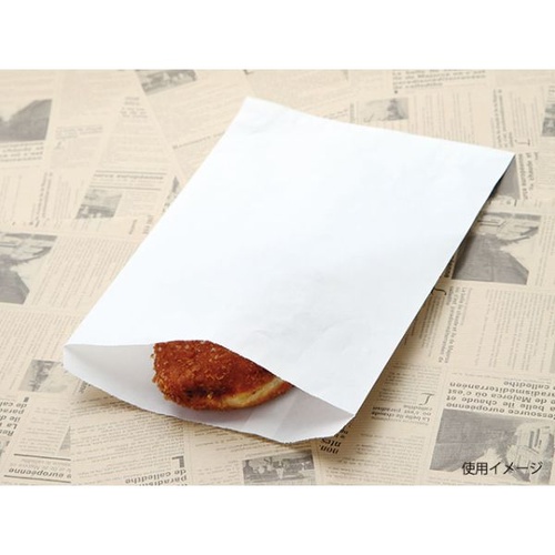 惣菜袋 無地耐油平袋No.212(2号) 大阪ポリエチレン販売