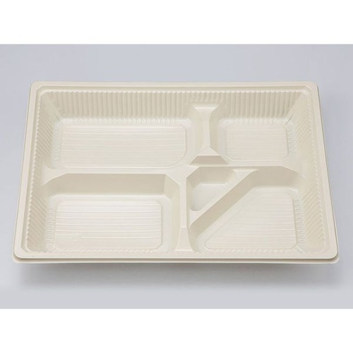 仕出し弁当容器 Z-211 クリーム 本体 シーピー化成