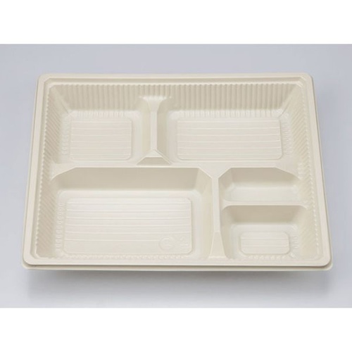 仕出し弁当容器 Z-204 クリーム 本体 シーピー化成