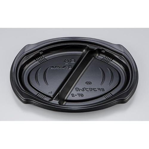 惣菜容器 BFコモプレ内67-2 黒 本体 シーピー化成