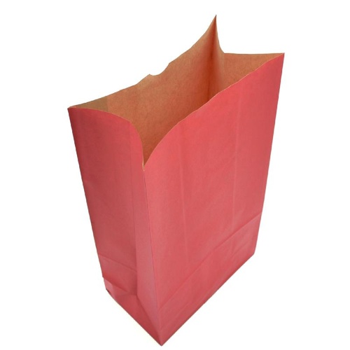 持ち帰り用紙袋 50-3706 角底袋 ルージュ 180×105×350 100P ササガワ