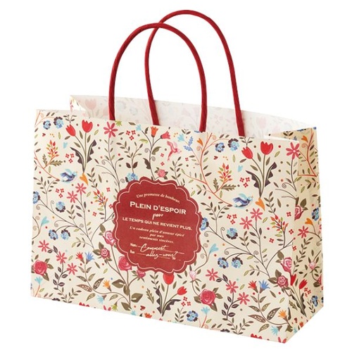 紙手提袋 プチジャルダンペーパーバッグ-1(20枚) ヘッズ