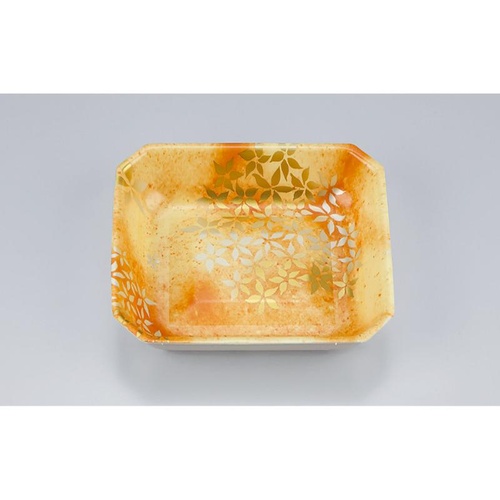 発泡トレー V-惣菜28深 花里橙 シーピー化成