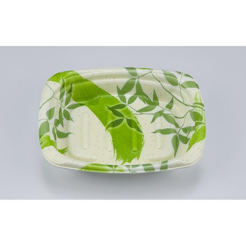 惣菜容器 TNデリホカ17-13 月竹緑 本体 シーピー化成