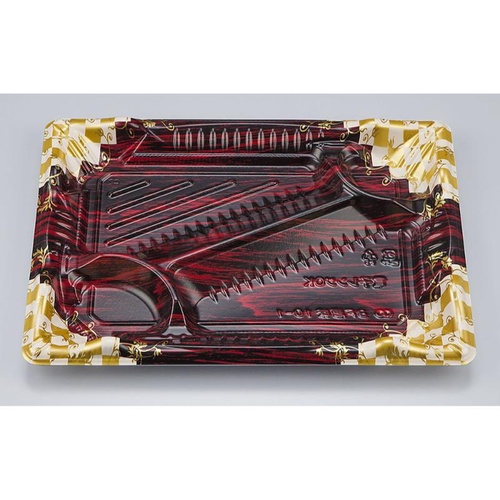 シーピー化成 弁当容器 BF恵味10-1 ダミエ 本体(N)