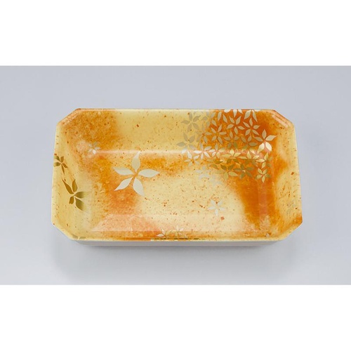 発泡トレー V-惣菜37深 花里橙 シーピー化成