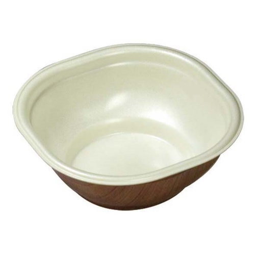 どんぶり容器 グルメ丼20本体KBW デンカポリマー