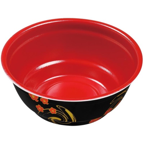 どんぶり容器 丼 特大 ほのか(内朱) 本体 エフピコ