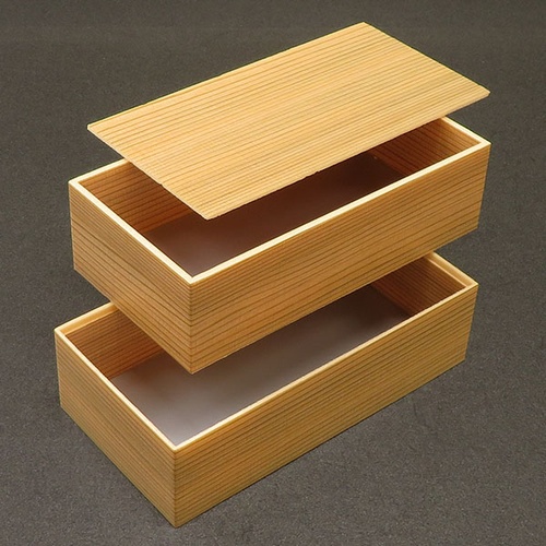 折箱 LB-N2S 長折2段重(小) 多聞杉 アライ