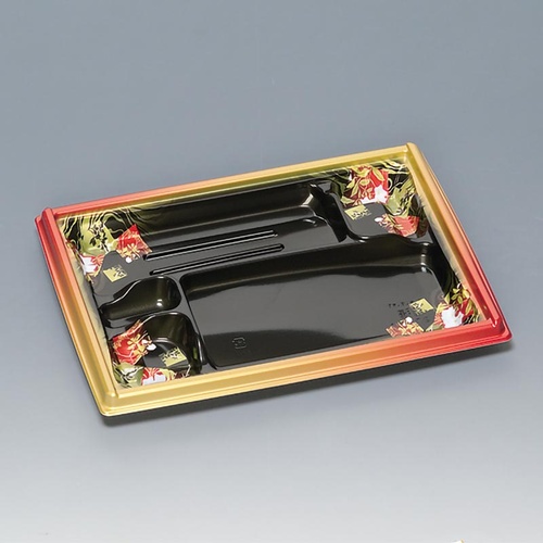 弁当容器 箱膳27-20-1H 山水 福助工業