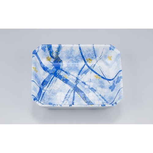 発泡トレー V-惣菜35深 よつば青 シーピー化成