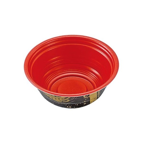 どんぶり容器 MFP極み丼-361 上杉赤 本体 エフピコチューパ