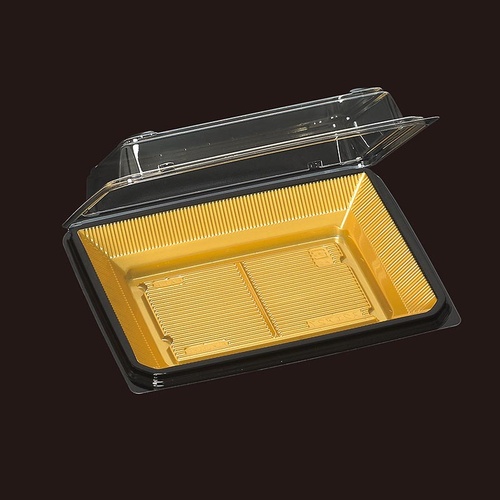 フードパック スクエア27 金淵黒 福助工業