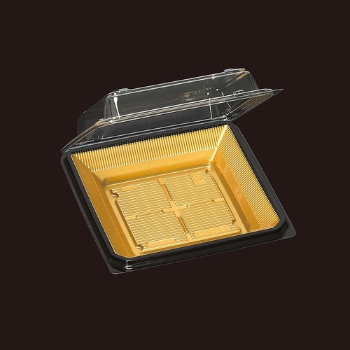 フードパック スクエア25 金淵黒 福助工業