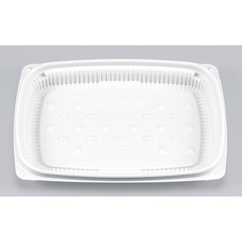 惣菜容器 BFエコD18-13B ホワイト 本体 シーピー化成