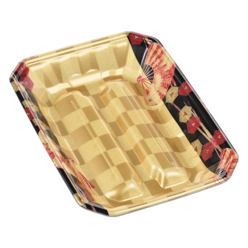 発泡トレー メガプレート20-28(37) 扇市松金 エフピコ