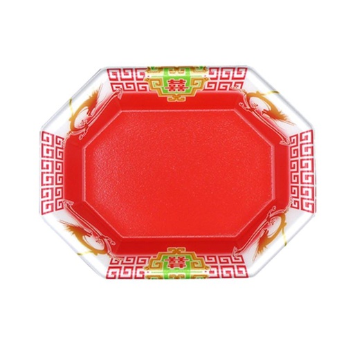 発泡トレー F-835-27(LS) 昇龍赤 エフピコ