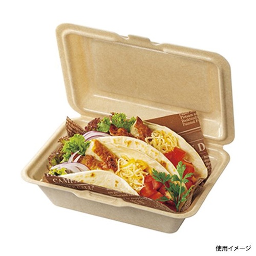 弁当容器 ランチボックス Kランチ-52-S ナチュラル ケーピープラテック