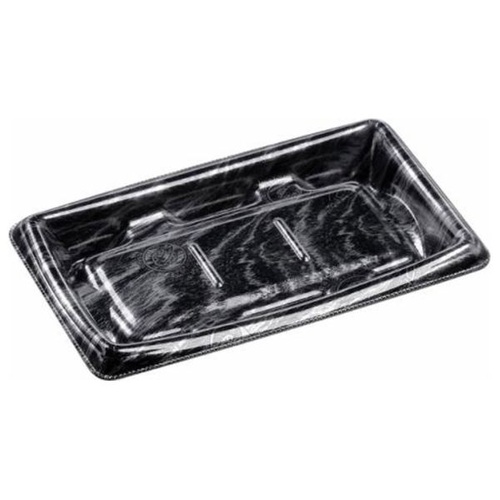 発泡トレー MTD20-12平ヨコ 本体 エコ黒木銀 エフピコ