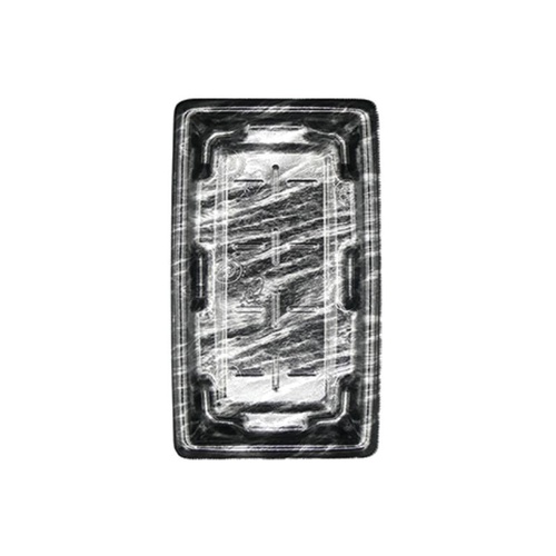 惣菜容器 MTD25-15平 本体 エコ黒木銀 エフピコ