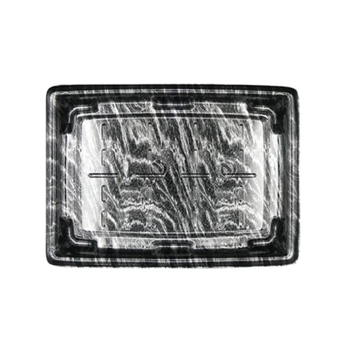 惣菜容器 MTD27-20平 本体 エコ黒木銀 エフピコ