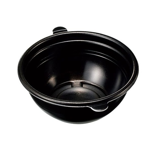 どんぶり容器 どんぶりL 本体 黒 ケーピープラテック